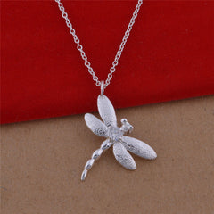 925 Silver Plated Dragonfly Ring and Jewelry Set